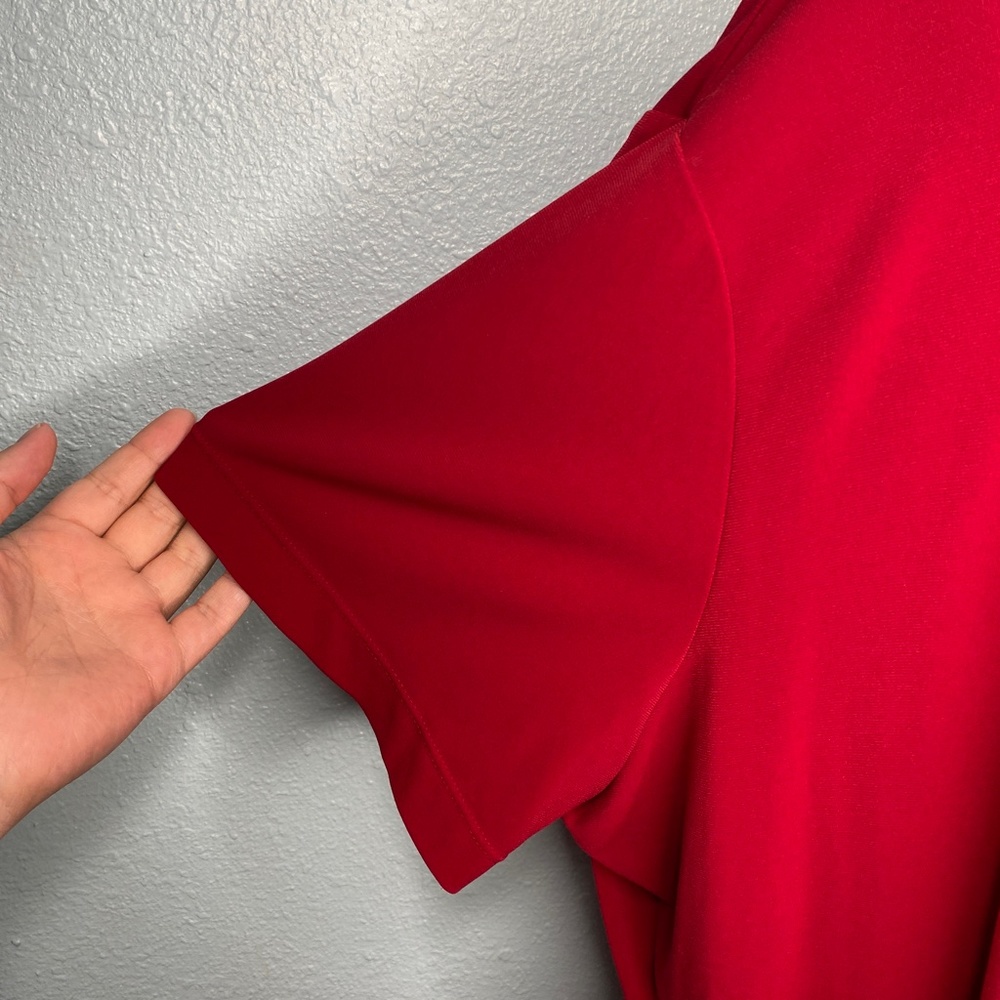 Notations Plus Size Red Blouse - image 4
